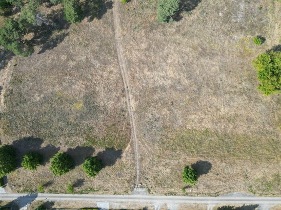 Baugebiet in Friesack OT Zootzen von oben – Baugrundstücke für Hausbau Friesack